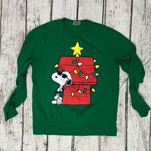 Snoopy Peanuts Christmas Xmas Ugly Sweater Party Cartoon Sweatshirt